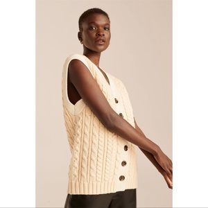 Rebecca Taylor CABLE KNIT VEST